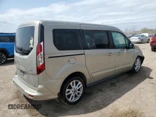 2016 Ford Transit Connect XLT with VIN NM0GE9F71G1236294, listed as a Copart auction lot 54689635 with 80,886 mi miles and Salvage title. Bid and sale history available at DreamBid. Image 3.