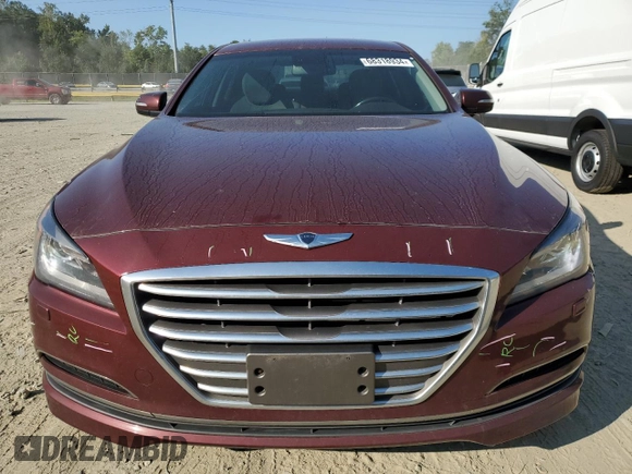 2016 Hyundai Genesis 3.8L with VIN KMHGN4JE9GU137907, listed as a Copart auction lot 68318934 with 70,510 mi miles and Salvage Title. Bid and sale history available at carsss.com. Image 5.