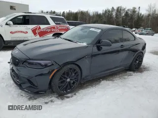 2019 BMW M2 Competition with VIN WBS2U7C58K7D03806, listed as a Copart auction lot 41759485 with 71,393 mi miles and Salvage Title. Bid and sale history available at carsss.com. Image 1.