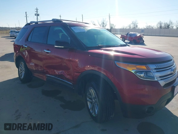 2015 Ford Explorer XLT with VIN 1FM5K8D82FGC03143, listed as a IAAI auction lot 41158637 with 117,282 mi miles and . Bid and sale history available at carsss.com. Image 1.