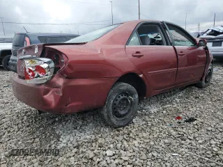 2006 Toyota Camry STD with VIN 4T1BE32K46U158803, listed as a Copart auction lot 45568444 with 0 mi miles and Salvage Title. Bid and sale history available at carsss.com. Image 3.