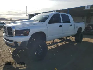 2008 Dodge 1500 SLT with VIN 3D7KS19D68G211036, listed as a Copart auction lot 50255955 with 90,118 mi miles and Salvage Title. Bid and sale history available at DreamBid. Image 1.