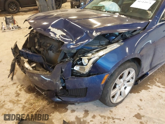 2014 Cadillac ATS Standard AWD with VIN 1G6AG5RX4E0170756, listed as a IAAI auction lot 41514974 with 126,524 mi miles and . Bid and sale history available at carsss.com. Image 6.