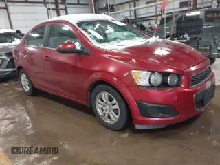 2012 Chevrolet Sonic LT with VIN 1G1JC5SH5C4125500, listed as a IAAI auction lot 41983777 with 152,056 mi miles and . Bid and sale history available at DreamBid. Image 1.