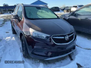 2018 Buick Encore Preferred with VIN KL4CJESB3JB704523, listed as a Copart auction lot 49801165 with 97,767 mi miles and Salvage Title. Bid and sale history available at carsss.com. Image 4.