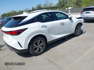 2024 Lexus RX 350h with VIN 2T2BBMCA2RC041498, listed as a IAAI auction lot 42267376 with 14,263 mi miles and . Bid and sale history available at DreamBid. Image 4.