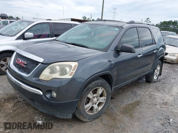 2012 GMC Acadia SL with VIN 1GKKRNED4CJ276823, listed as a IAAI auction lot 42436687 with 161,582 mi miles and . Bid and sale history available at DreamBid. Image 2.