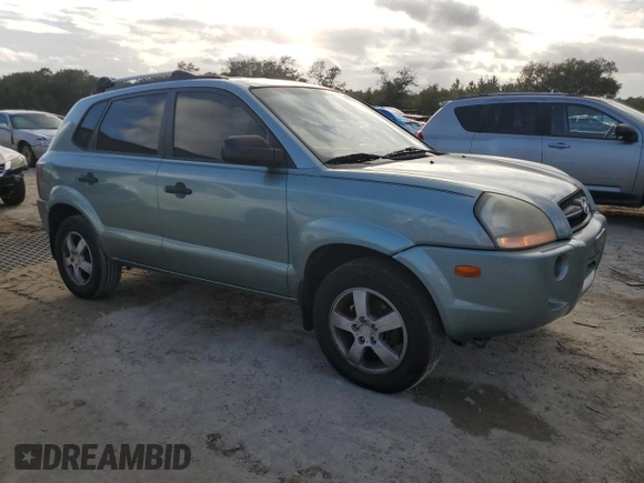 2008 Hyundai Tucson GLS with VIN KM8JM12B98U734567, listed as a Copart auction lot 79539044 with 193,738 mi miles and Salvage Title. Bid and sale history available at carsss.com. Image 4.