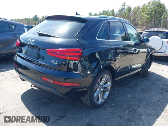 2015 Audi Q3 Premium Plus z VIN WA1EFCFS8FR008411, wystawiony jako IAAI lot #42000959 z przebiegiem 54 840 mil mil oraz . Historia ofert i sprzedaży dostępna na DreamBid. Obrazek 4.