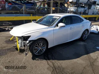 2016 Lexus IS 300 with VIN JTHCM1D24G5001957, listed as a Copart auction lot 47608245 with 89,696 mi miles and Salvage Title. Bid and sale history available at carsss.com. Image 1.