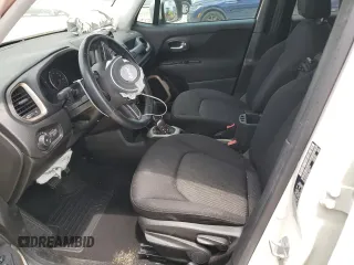 2017 Jeep Renegade Latitude with VIN ZACCJABB9HPG52068, listed as a Copart auction lot 55065385 with 57,773 mi miles and Salvage title. Bid and sale history available at DreamBid. Image 7.