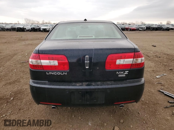 2008 Lincoln MKZ with VIN 3LNHM28T48R620892, listed as a Copart auction lot 49713285 with 144,138 mi miles and Salvage Title. Bid and sale history available at carsss.com. Image 6.