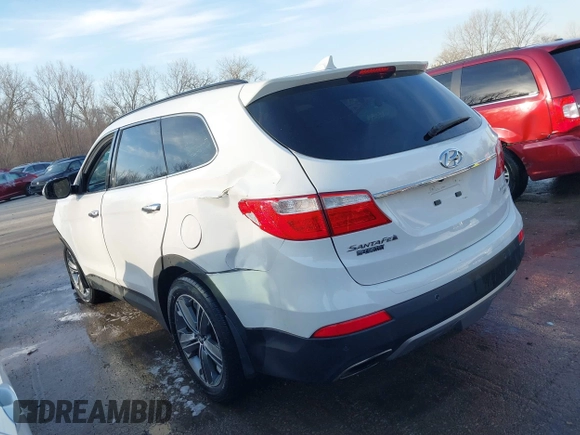 2016 Hyundai Santa Fe SE with VIN KM8SR4HF2GU133307, listed as a IAAI auction lot 41749584 with 120,391 mi miles. Bid and sale history available at carsss.com. Image 3.