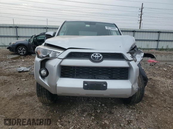 2015 Toyota 4Runner Limited with VIN JTEBU5JR7F5216488, listed as a Copart auction lot 59758695 with Not provided miles and Salvage title. Bid and sale history available at DreamBid. Image 5.