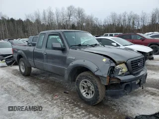 2009 Ford Ranger XLT with VIN 1FTYR44E49PA55223, listed as a Copart auction lot 46581095 with 345,210 mi miles and Clean Title. Bid and sale history available at carsss.com. Image 4.