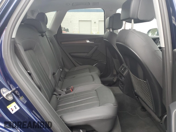 2021 Audi Q5 Premium with VIN WA1AAAFY1M2003515, listed as a Copart auction lot 55059915 with Not Provided miles and Salvage Title. Bid and sale history available at DreamBid. Image 11.