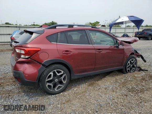 2018 Subaru Crosstrek Limited with VIN JF2GTAMC7J8312241, listed as a Copart auction lot 60807585 with 156,046 mi miles and Salvage title. Bid and sale history available at DreamBid. Image 3.