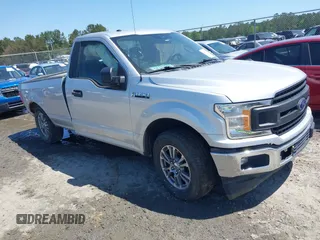 2018 Ford F-150 XL with VIN 1FTMF1CB9JKD41325, listed as a IAAI auction lot 42005932 with 233,042 mi miles and . Bid and sale history available at DreamBid. Image 1.