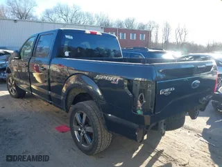 2015 Ford F-150 XLT w/HD Payload Pkg with VIN 1FTFW1EF4FFB92914, listed as a IAAI auction lot 41202920 with 155,497 mi miles. Bid and sale history available at carsss.com. Image 3.