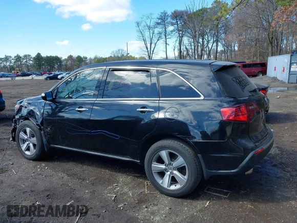 2013 Acura MDX Tech Pkg with VIN 2HNYD2H34DH505388, listed as a IAAI auction lot 41978423 with 122,816 mi miles. Bid and sale history available at carsss.com. Image 14.