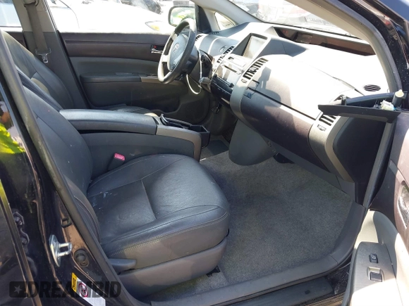 2005 Toyota Prius with VIN JTDKB20U853108017, listed as a IAAI auction lot 41848827 with 218,742 mi miles. Bid and sale history available at carsss.com. Image 5.