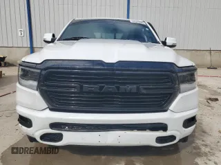 2020 Ram 1500 Big Horn with VIN 1C6SRFFT1LN211273, listed as a Copart auction lot 47375285 with 82,142 mi miles and Salvage Title. Bid and sale history available at carsss.com. Image 5.