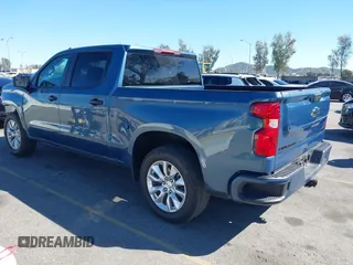 2024 Chevrolet Silverado 1500 Custom with VIN 3GCPABEK0RG293473, listed as a IAAI auction lot 41866907 with 21,266 mi miles and . Bid and sale history available at DreamBid. Image 3.