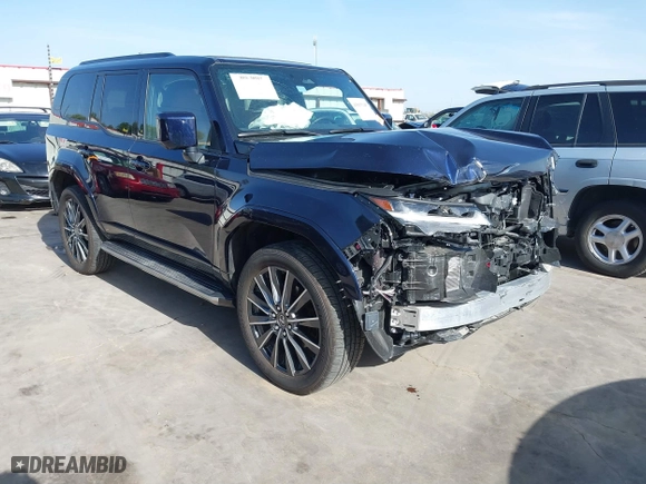 2024 Lexus GX with VIN JTJVBCDX7R5009977, listed as a IAAI auction lot 41833345 with 6,730 mi miles. Bid and sale history available at carsss.com. Image 1.