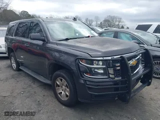 2017 Chevrolet Tahoe Commercial with VIN 1GNLCDEC0HR303602, listed as a IAAI auction lot 41718630 with 196,484 mi miles. Bid and sale history available at carsss.com. Image 1.