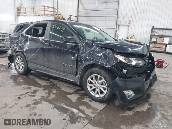 2021 Chevrolet Equinox LT with VIN 3GNAXUEV3MS134065, listed as a IAAI auction lot 41476294 with 45,651 mi miles and . Bid and sale history available at DreamBid. Image 1.