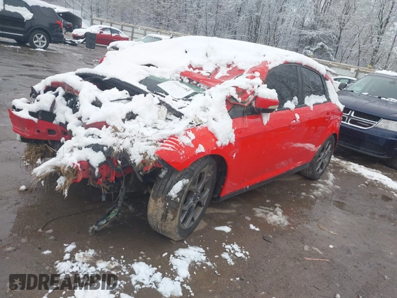2014 Ford Focus SE z VIN 1FADP3K27EL253180, wystawiony jako IAAI lot #41613281 z przebiegiem 145 620 mil mil oraz . Historia ofert i sprzedaży dostępna na DreamBid. Obrazek 2.