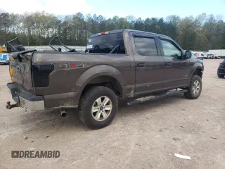 2015 Ford F-150 XLT with VIN 1FTEW1EP3FFC87968, listed as a Copart auction lot 52022795 with 204,904 mi miles and Salvage Title. Bid and sale history available at carsss.com. Image 3.