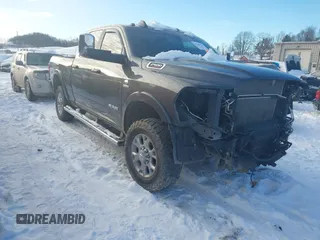 2022 Ram 2500 Laramie with VIN 3C6UR5FL9NG309997, listed as a IAAI auction lot 41346224 with 59,338 mi miles. Bid and sale history available at carsss.com. Image 1.