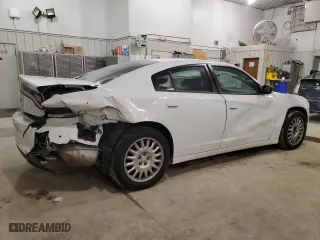 2023 Dodge Charger Police with VIN 2C3CDXKG4PH519907, listed as a Copart auction lot 89284855 with 49,383 mi miles and Salvage Title. Bid and sale history available at carsss.com. Image 3.