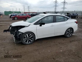 2021 Nissan Versa SR with VIN 3N1CN8FV2ML923513, listed as a Copart auction lot 54271005 with 201,657 mi miles and Salvage title. Bid and sale history available at DreamBid. Image 1.