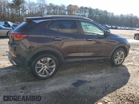 2020 Buick Encore GX Select with VIN KL4MMDS2XLB084388, listed as a Copart auction lot 45205255 with 57,989 mi miles and Salvage title. Bid and sale history available at DreamBid. Image 3.