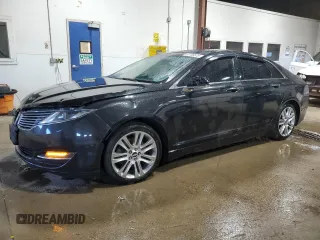 2014 Lincoln MKZ with VIN 3LN6L2GK6ER825015, listed as a Copart auction lot 53108575 with 0 mi miles and Salvage Title. Bid and sale history available at carsss.com. Image 1.