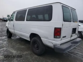 2008 Ford Econoline Passenger XL with VIN 1FBNE31L58DA37491, listed as a Copart auction lot 81603454 with 146,727 mi miles and Salvage Title. Bid and sale history available at carsss.com. Image 2.