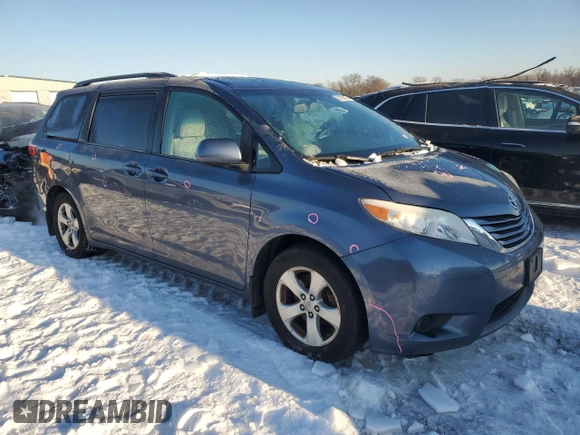 2017 Toyota Sienna LE Auto Access Seat with VIN 5TDKZ3DC7HS767177, listed as a Copart auction lot 87595095 with 226,706 mi miles and Salvage Title. Bid and sale history available at carsss.com. Image 4.