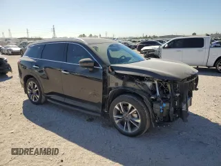 2025 Infiniti QX60 with VIN 5N1AL1FRXSC331074, listed as a Copart auction lot 48482905 with 7,769 mi miles and Salvage title. Bid and sale history available at DreamBid. Image 4.