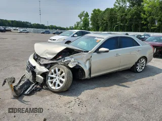 2014 Cadillac CTS Performance RWD with VIN 1G6AS5SX6E0157659, listed as a Copart auction lot 59548315 with 108,818 mi miles and Salvage title. Bid and sale history available at DreamBid. Image 1.