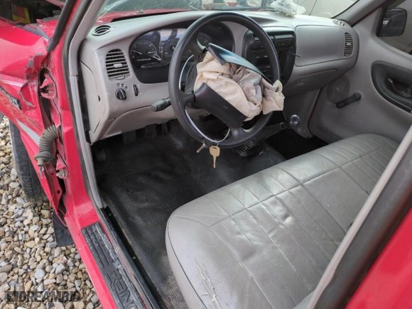 1996 Ford Ranger XL with VIN 1FTCR10A4TPA48453, listed as a Copart auction lot 45501335 with 159,684 mi miles and Salvage Title. Bid and sale history available at carsss.com. Image 8.