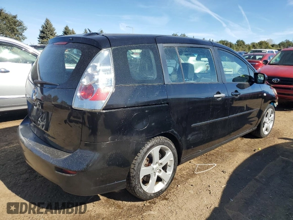 2006 Mazda 5 Sport with VIN JM1CR293460122882, listed as a Copart auction lot 76316404 with 172,163 mi miles and Salvage Title. Bid and sale history available at DreamBid. Image 3.