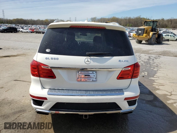 2013 Mercedes-Benz GL-Class GL 550 with VIN 4JGDF7DEXDA262716, listed as a Copart auction lot 50136435 with 168,182 mi miles and Salvage Title. Bid and sale history available at carsss.com. Image 6.