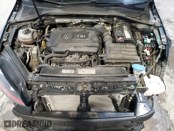 2015 Volkswagen Golf GTI SE with VIN 3VW5T7AU4FM097486, listed as a Copart auction lot 45706255 with 130,561 mi miles and Salvage Title. Bid and sale history available at carsss.com. Image 11.
