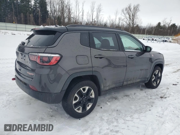 2017 Jeep Compass Trailhawk с VIN 3C4NJDDB5HT667425, выставлен на аукционе Copart как лот 42930605 с пробегом 65 982 миль миль и Списание • Salvage title. История ставок и продаж доступна на DreamBid. Изображение 3.