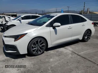 2020 Toyota Corolla SE with VIN 5YFS4RCE4LP052461, listed as a Copart auction lot 54019925 with 62,012 mi miles and Salvage Title. Bid and sale history available at carsss.com. Image 1.