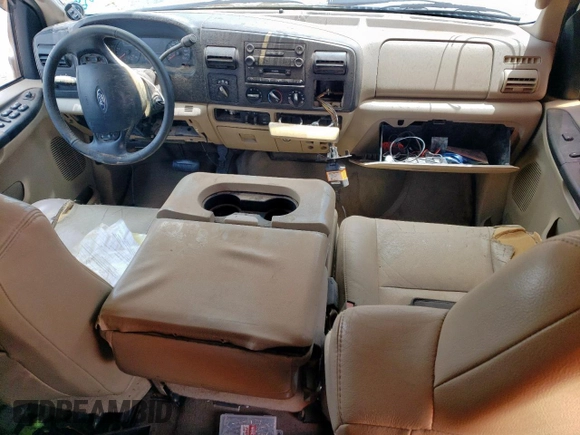 2005 Ford F-250 XL with VIN 1FTSW21P15EA95502, listed as a Copart auction lot 52990145 with Not provided miles and Clean title. Bid and sale history available at DreamBid. Image 8.