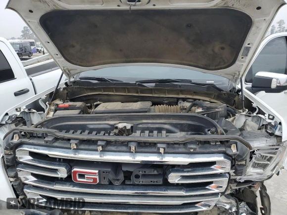 2022 GMC Sierra 1500 SLT with VIN 3GTU9DED8NG157157, listed as a Copart auction lot 48980055 with 94,065 mi miles and Salvage Title. Bid and sale history available at DreamBid. Image 11.