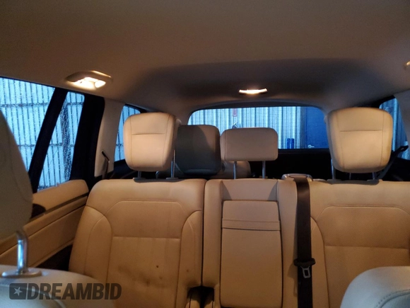 2019 Mercedes-Benz GLS with VIN 4JGDF6EE8KB184050, listed as a Copart auction lot 43813875 with 63,322 mi miles and Salvage Title. Bid and sale history available at carsss.com. Image 10.